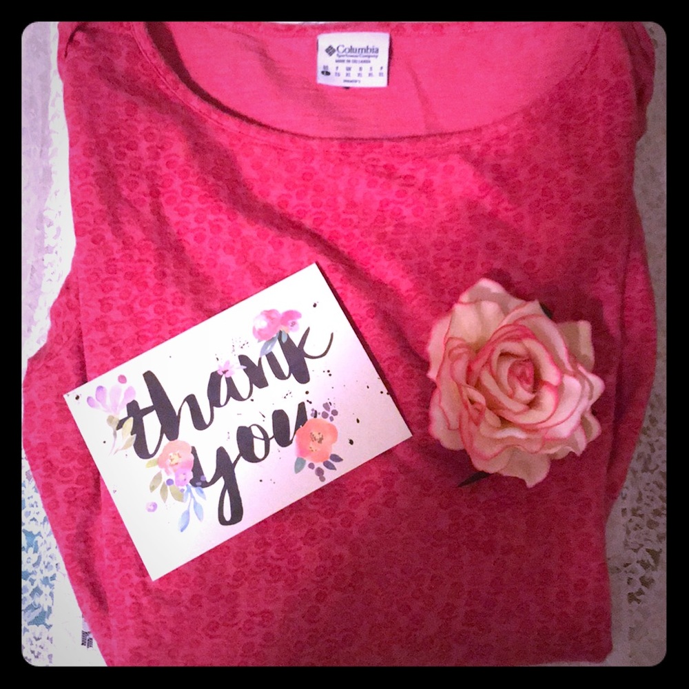 EUC Columbia 3/4 sleeve top
